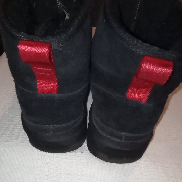 UGG Neumal Platform Zip Suede Ankle Boots Women’s Size 8 - Picture 11 of 16